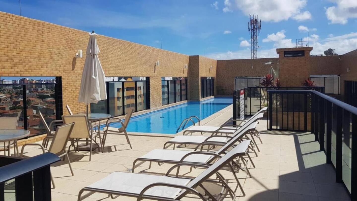 Apartamento 50M Praia- Piscina - Vista Mar - Academia - Maceió Exteriör bild