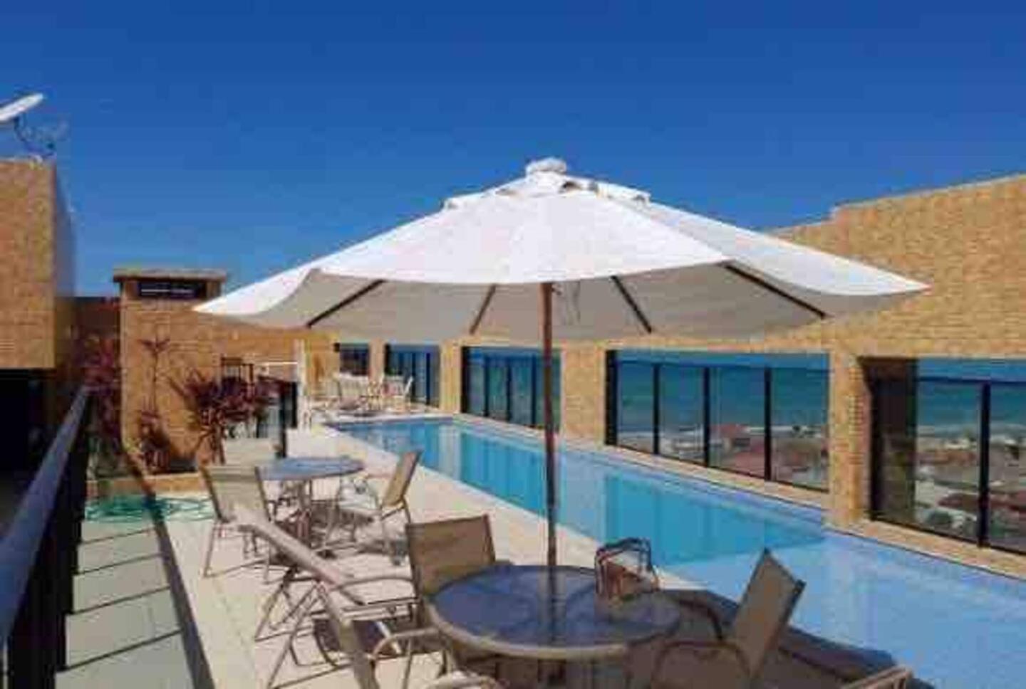 Apartamento 50M Praia- Piscina - Vista Mar - Academia - Maceió Exteriör bild
